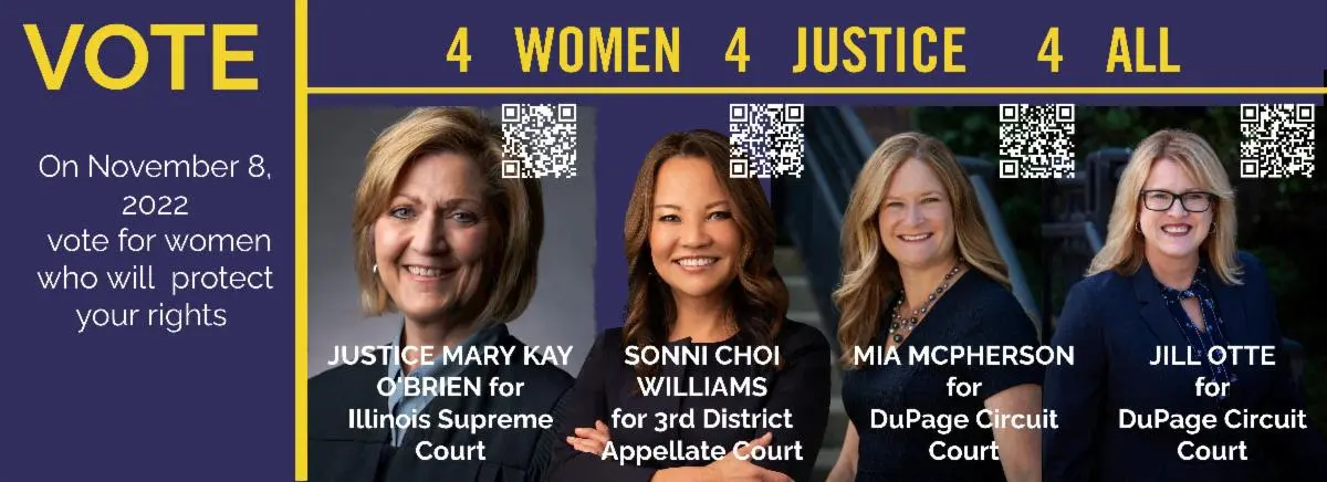 4 judges running for office in DuPage County