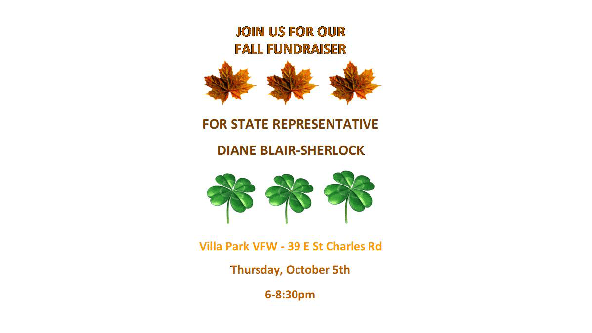 Fall Fundraiser for Diane Blair-Sherlocki