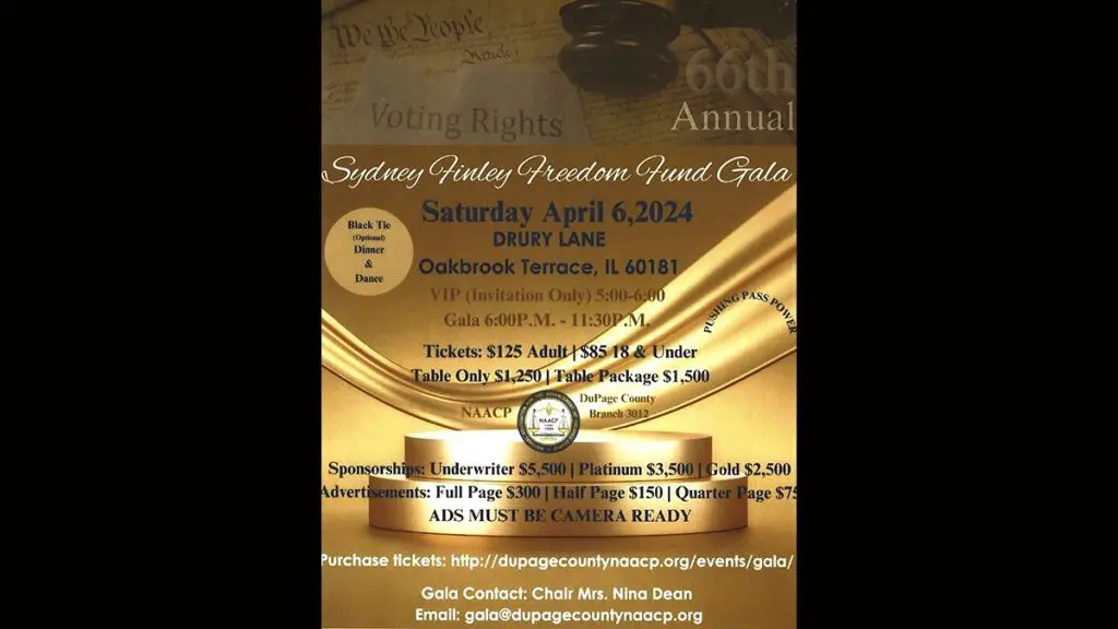 Featured Image for DuPage County NAACP Freedom Fund Gala